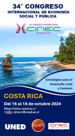 Llamada a la presentación de comunicaciones para el 34 Congreso Internacional del CIRIEC – Costa Rica, octubre de 2024