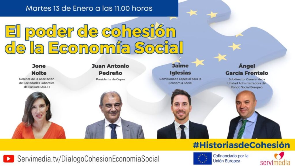 La Economía Social como motor de cohesión: un diálogo clave sobre el impacto de los fondos europeos