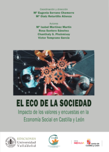 Portada: EL ECO DE LA SOCIEDAD. IMPACTO DE LOS VALORES Y ENCUESTAS EN LA ECONOM&Iacute;A SOCIAL EN CASTILLA Y LE&Oacute;N.